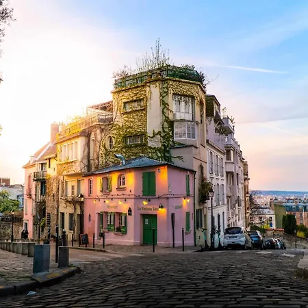 In The Heart Of Iconic Montmartre Cozy & T2 Appartamento
